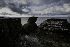 Rock Formations on the Beach