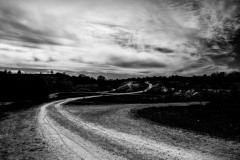 White Road through Dark Country