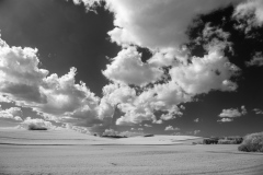 Cloud Over White Field
